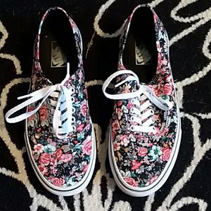 Floral Vans